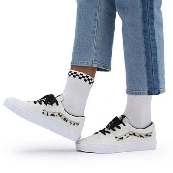 Vans Shoes Vans Womens Sk8 Low Dalmatian Poshmark